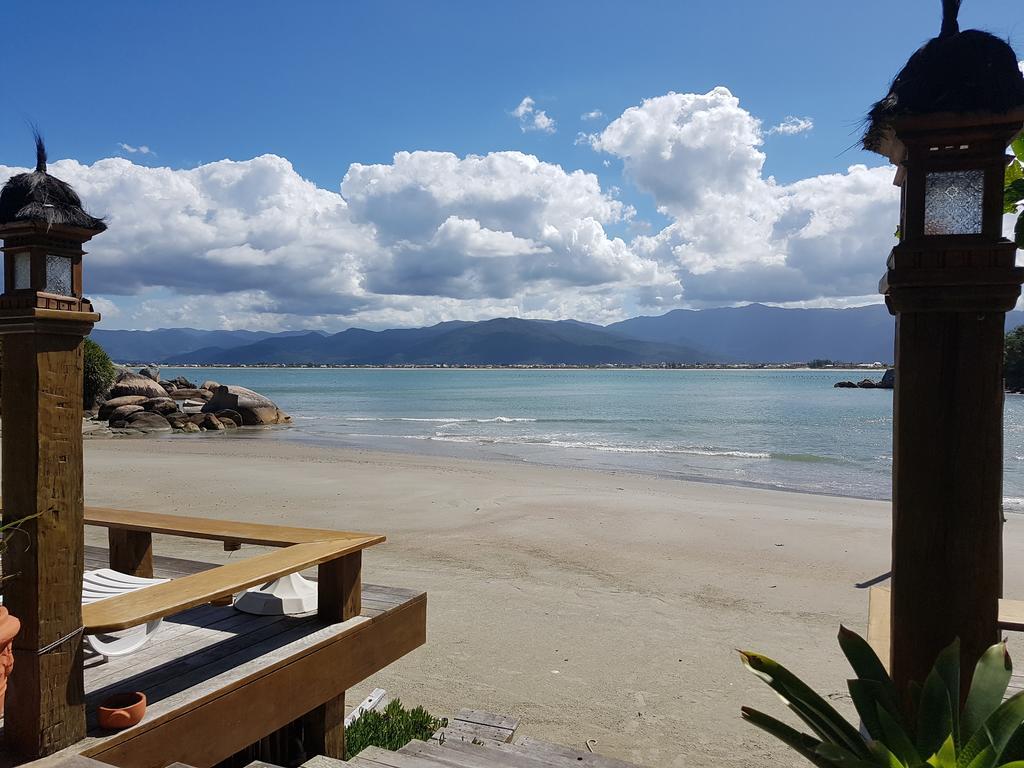 Pousada Ilha Do Papagaio Palhoca Bagian luar foto