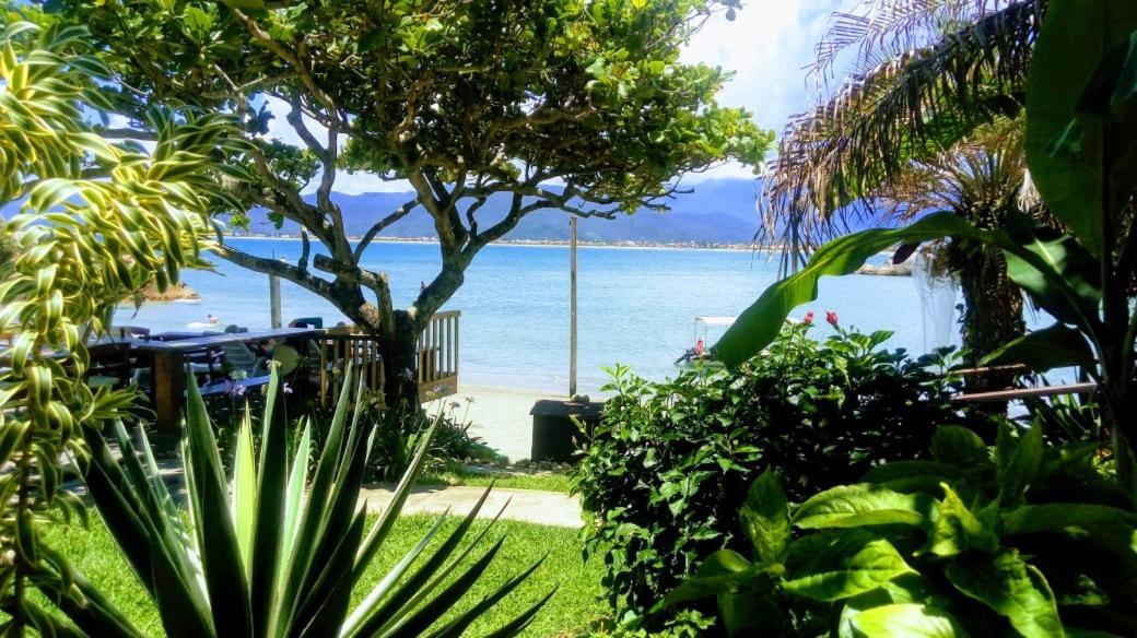 Pousada Ilha Do Papagaio Palhoca Bagian luar foto